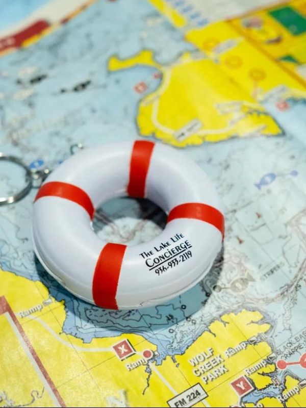 lake life concierge keychain